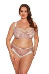 Polovyztužená dámská podprsenka SEMI-SOFT RANITA MAXI ART. 1244 růžová 90H
