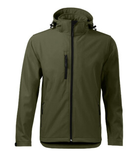 Performance softshellová bunda pánská military 2XL