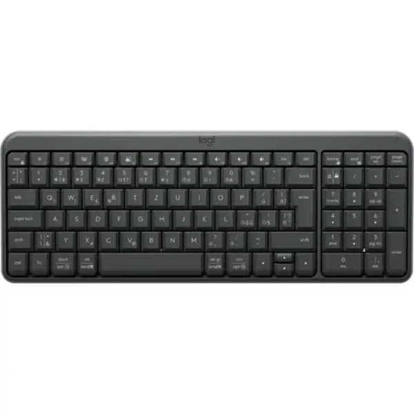 Logitech K250 US černá / klávesnice / bezdrátová / BT (920-013451)