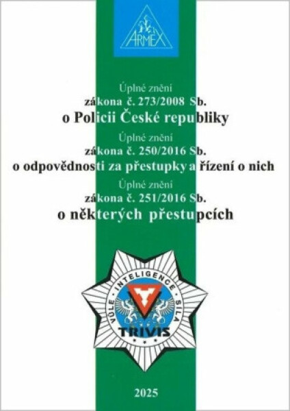 Zákon o Policii České republiky č. 273/2008 Sb.
