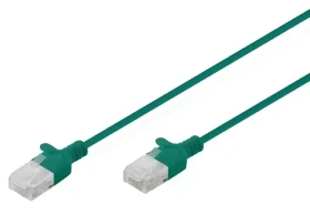 Digitus zelená / Patch kabel CAT6 U/UTP Slim / 3 m / 250 MHz (DK-1618-030S-G)