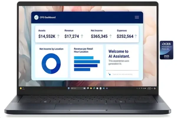 DELL Pro 14 Premium PA14250 šedá / Notebook / 14" FHD+ / Intel Core Ultra 7 266V / 16GB / 512GB SSD / W11P (7F3F0)