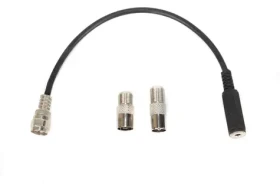 Calearo CAL-7132020 / Anténní redukce / DTT / Jack 3,5mm (F) - F (M) / 0,2 m