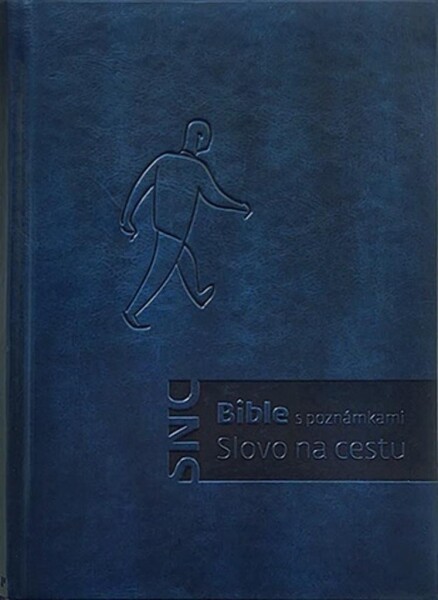 Bible Slovo na cestu s poznámkami (modrá)