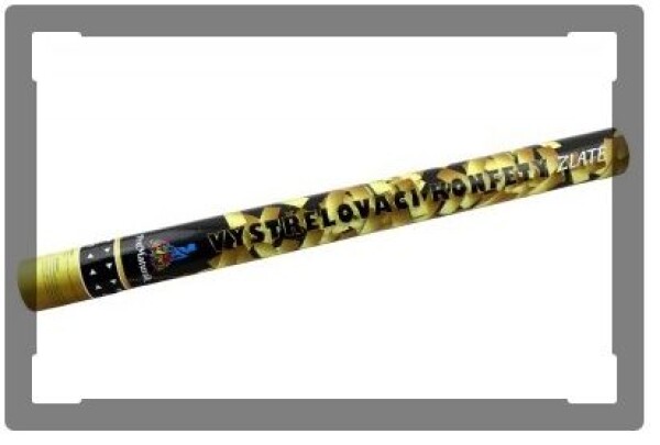 Jirka Konfety - zlaté- 80cm