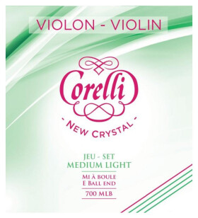 Savarez 700MLB Corelli New Crystal Violin Set - Medium Light