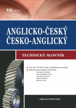 Anglicko-český/ česko-anglický technický slovník - TZ-One - e-kniha