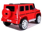 Mamido Dětské elektrické autíčko Mercedes G500 červené