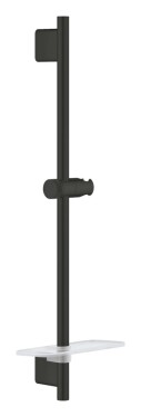GROHE - Rainshower SmartActive Sprchová tyč s poličkou, 60 cm, matná černá 266022430