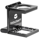 TOOLCRAFT 2469761 brýle s lupou s LED osvětlením zvětšení: 3.5 x, 2.5 x, 2.0 x, 1.5 x, 1.0 x Velikost objektivu: (d x š)