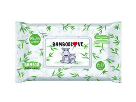 Bamboolove Vlhčené ubrousky bambus 60 ks