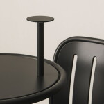 HAY Stmívatelná LED lampa Host 220 Anthracite, černá barva, kov, plast