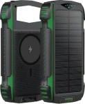 4smarts TitanPack Rugged UltiMag 20000mAh černo-zelená / Powerbanka / 20000 mAh (4252011904228)