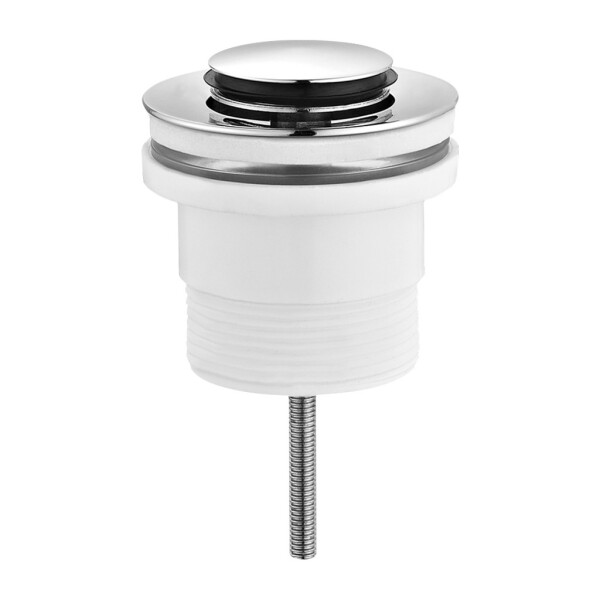 OMNIRES - Zátka klik-klak pro umyvadlo s přepadem i bez přepadu chrom /CR/ A47CR