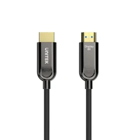 Unitek Kabel optický HDMI 2.1 AOC 10 m černá / Kabel / 8K 60Hz / 4K 144Hz / HDR (C11085GY01-10M)