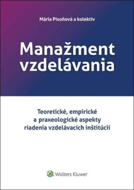Manažment vzdelávania - Mária Pisoňová
