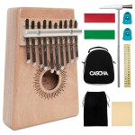 Cascha Kalimba Mahogany 10