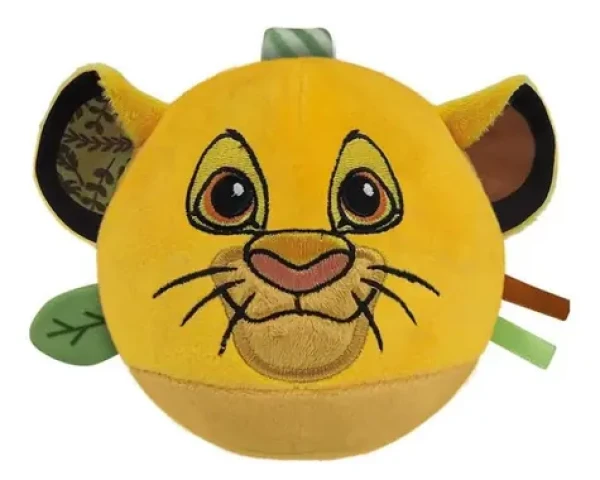Clementoni BABY Plyšový míček Simba s chrastítkem