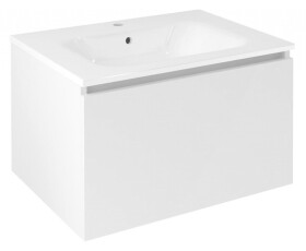 SAPHO - LOREA umyvadlová skříňka 70x44x51,2cm, 1x zásuvka, bílá mat LE070-3131
