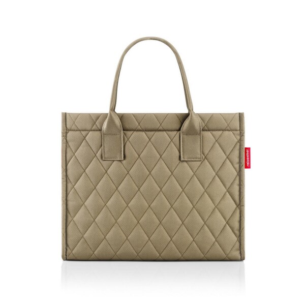 Stylová kabelka Reisenthel Daily Shopper Rhombus olive