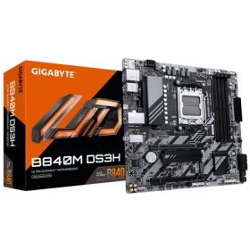 GIGABYTE B840M DS3H / B840M / AM5 / 4x DDR5 / PCIEx16 / 2.5 GLAN / mATX (B840M D2H)