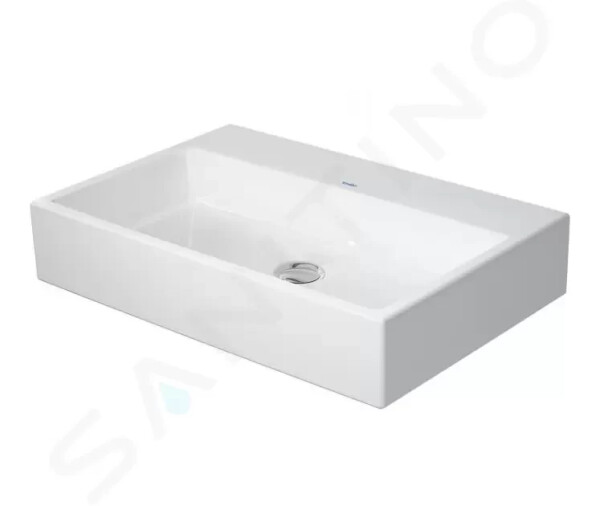 DURAVIT - Vero Air Umyvadlo 700x470 mm, bez přepadu, bez otvoru pro baterii, bílá 2350700070