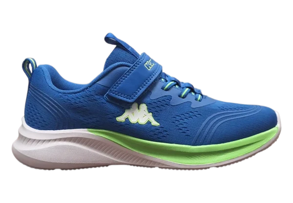 Kappa 15K0553002 Dětské tenisky royal / lime 37