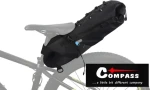 Compass Bike Brašna pod sedlo černá / Brašna pod sedlo / 10 l / voděodolná / 28x17x6 cm