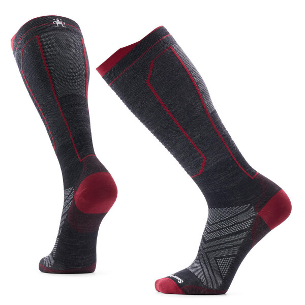 SMARTWOOL Unisex Intraknit Ski Zero Cushion OTC Socks, Black (vzorek) velikost: L