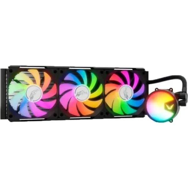 Valkyrie VK-AIOA360B černá / AIO vodní chladič CPU / 3x 120 mm / 32.8dB / AMD + Intel (VK-AIOA360B)
