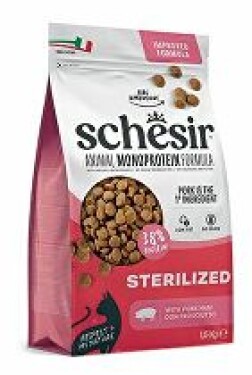 Schesir Cat Animal Monoprotein Sterilized šunka 1,5kg