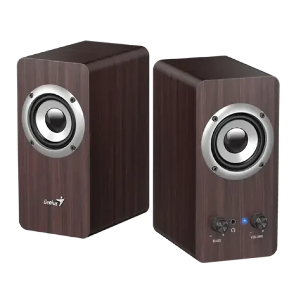 Genius SP-HF400 tmavé dřevo / Repro 2.0 / 10W / 3,5mm jack (31730058404)