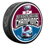 Mustang Puk Colorado Avalanche NHL 3 TIME CHAMPS