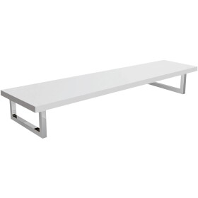 CERANO Deska pod umyvadlo Navira Pro + 2+1 podpěrná konzole - bílá matná - 140x46x3,6 cm - 6061175