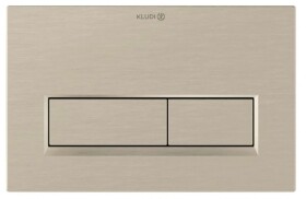 KLUDI - Unifix Ovládání splachování, kartáčovaný nikl 32PP01N5