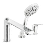 Vanová baterie Ceramia S-Line Pro se sprchovým setem chrom SIKOBSLPRO242 SIKOBSLPRO242