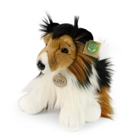 Plyšový pes border kolie 28 cm, ECO-FRIENDLY