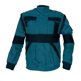 Montérková bunda MAX 2v1 100% bavlna 260g/m2 zeleno-černá P58 zeleno-černá