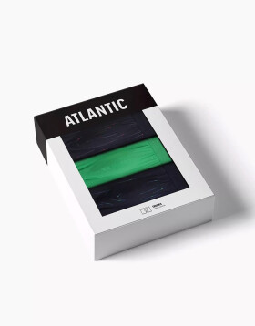 Boxerky Atlantic 3MH-210 A'3 S-2XL tmavě modrozelená XXL