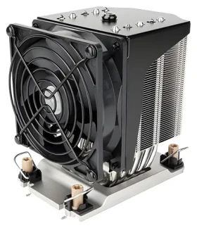 SilverStone SST-XE04-4189B / CPU chladič pro 4U servery / Socket 4189 / 92 mm PWM / 1500-5000 ot./min (SST-XE04-4189B)