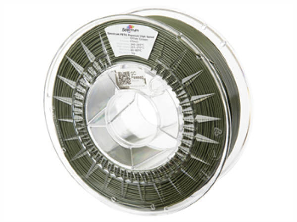 Filament Spectrum PETG Premium High Speed 1,75 mm OLIVE GREEN 1 kg