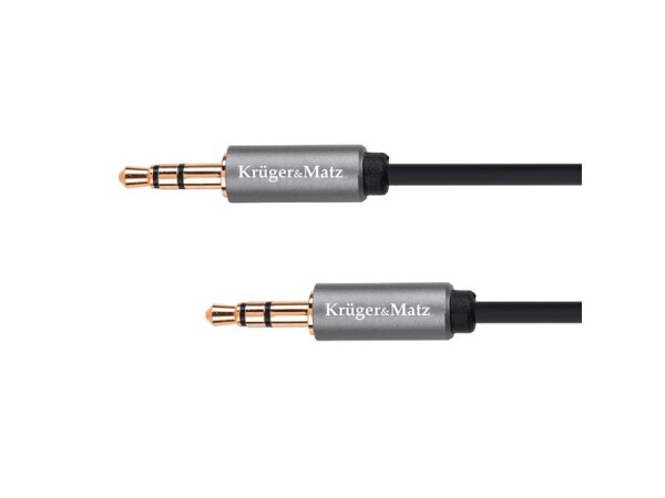 Kabel Jack 3,5mm konektor/Jack 3,5mm konektor 3m KRUGER & MATZ KM1228 Basic