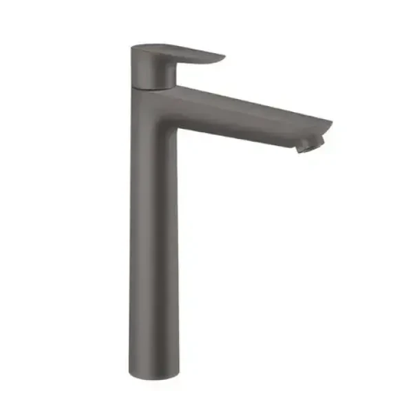Hansgrohe Talis E - Umyvadlová baterie s výpustí kartáčovaný černý chrom (71716340)