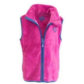 Vesta dívčí chlupatá se stojáčkem, Pidilidi, PD1140-07, fuchsia - 146 | 11let