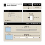 Zlatá roztažitelná garnýž 168-305 cm Umbra CAPPA