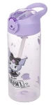 BAAGL Kuromi Fortune Dream / Láhev na pití s brčkem / tritan / 500 ml