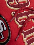 New Era Pánská mikina San Francisco 49ers NFL Felt Logo Throwback Hoodie Velikost: S