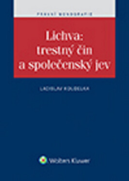 Lichva: trestný čin společenský jev