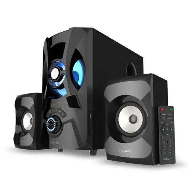 Poškozený obal - Creative Labs SBS E2900 černá / bezdrátové reproduktory / 2.1 / Bluetooth 5.0 / 60W (51MF0490AA001.poškozený obal)
