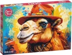 CHERRY PAZZI Puzzle Velbloud v klobouku